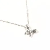 【日本直購．二手美品】蒂芙尼 TIFFANY&Co. 項鍊 蝴蝶 翅膀 Elsa Peretti 925 銀 古董精品