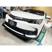 TOYOTA 11代 11.5代 ALTIS 專用直上 消光黑 競速PLUS版 前下巴 前鏟 前定風翼 前擾流板