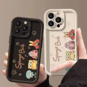 Vivo V60 V50 V40 Lite Y29S Y28S Y04 Y03 Y39 Y38海綿寶寶派大星防摔手機殼