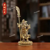 滿399出貨🙏福德宮過爐🔥黃銅立刀關公關聖帝君騎馬關公擺飾工藝品客廳銅武財神關公像供奉神像玄關擺飾銅器藝品