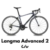 Giant 捷安特 Liv Langma Advanced 2 女性極速公路自行車 C夾版 2024年式