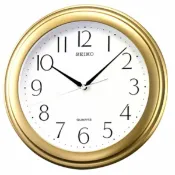 大高雄鐘錶城 seiko SK037 精工鐘 (QXA576G) 古典木頭風格黑白標準鐘/28.7*3.9cm｜樂天領券現折★全館特惠中★指定刷卡回饋10%