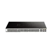 【D-Link】DGS-1210-52 台灣製造 48埠 Gigabit + 4埠 SFP 智慧型網頁管理型 超高速乙太網路交換器