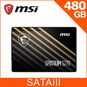 MSI 微星  SPATIUM S270 480GB SATA 2.5 SSD