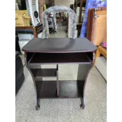 香榭二手家具*胡桃色2尺 活動事務桌-電腦桌-工作桌-書桌-寫字桌-活動桌-業務桌-會計桌-辦公桌-OA桌