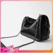 【JazzyShop】ZARA平替款 大容量鏈條包 ⚡ 正韓 高級感 流浪包