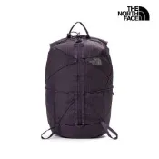 【The North Face 官方旗艦】北面男女款紫色DWR防潑水輕量舒適休閒後背包｜8HRZG5O 筆電包/登山包