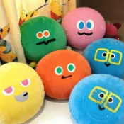 ✨精選好物✨五月天阿信怪獸玩偶抱枕公仔娃娃宿舍靠枕牀頭沙發椅子靠背禮物RITZ