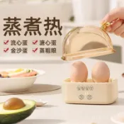【低價沖量】全智能蒸蛋器迷你多功能煮蛋器宿捨家用蒸蛋神器預約定時自動斷電