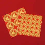 【台灣現貨+發票】新年裝飾貼紙 春節過年 紅包封口貼紙 新年物品裝飾 糖果貼紙 賀卡貼紙 過年佈置 過年過品 貼紙 福字