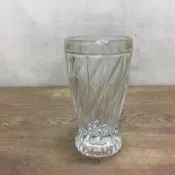 特價 WH12446【四十八號老倉庫】全新 早期 台灣 螺旋 氣泡 玻璃杯 果汁杯 甘蔗汁 楊桃汁 210cc 1杯價