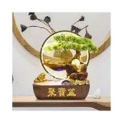 (店+)免運【聚寶盆】金蟾招財流水盆 流水聚寶盆 流水擺件 招財擺飾 開運 風水招財流水組 風水擺件 開幕送禮 入厝禮物