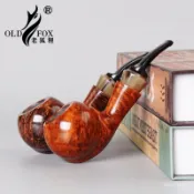 OLD FOX 老狐狸 9mm 多款可選  石楠木煙鬥 自由式 手工鬥 牛角環實木煙鬥 煙鬥 煙鬥相關 煙鬥煙具