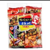 天六綜合豆菓子{現貨} 日本北海道 傳六天六北海之味2色 14 綜合米果  米菓 日本米菓 隨身包