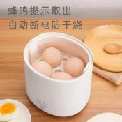 【可開發票】跨境110v伏美規煮蛋器溫泉蛋神器蒸蛋器跨境多功能煮蛋神器早餐機