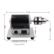 多功能玉石雕刻機 12V 24V 打磨拋光工具台磨機小型切割機台鋸木工電磨 0308
