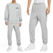 【NIKE 耐吉】As M Nk Club Bb Cuff Pant 男款 灰色 縮口 加絨 運動 休閒 長褲 FN3809-063