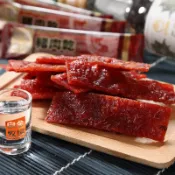 良金牧場 蜜汁高粱豬肉乾(隨身小包裝) 18入/包