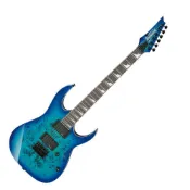 Ibanez GRGR221PA AQB 電吉他 RG Gio系列 雙雙 無搖座 紫心木指板 水藍色漸層【他,在旅行】