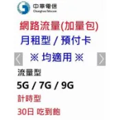 2026中華電信勁爽加量包 期限到115/10/31 適用預付卡及4G月租型 5G/7G/9G/30日