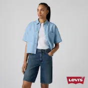 Levi's 短袖襯衫 五分袖襯衫 牛仔襯衫 女生上衣 熱賣單品 003QI-0000