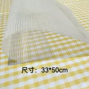 48出貨 2026 DIY 手工 鉤針 塑膠網格片手工編織包包材質DIY配件地墊布條線金絲絨毛線網格板