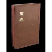 和合本．神版／中型／咖啡皮咖啡邊(CU62ABR)