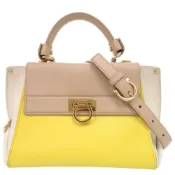 【DOKODEMO】Salvatore Ferragamo Sofia Gancini顏色兩用手提包/單肩包 0596 [二手] Salvatore Ferragamo