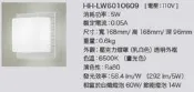 Panasonic 國際牌 LED 方形壁燈 方形雕花壁燈HH-LW6010609 HH-LW6020609 國際牌壁燈
