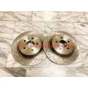 福特 KUGA 13-18 後 煞車盤 後盤 碟盤 剎車盤 劃線盤 鑽孔劃線盤 外銷件 競技塗層盤 一組2片