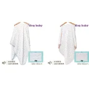 【ding baby】MIT台灣製六層紗純棉四季被-M繽紛藍/粉