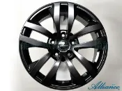 全新鋁圈 Alliance Q1 16吋鋁圈 5孔100 5孔112 平光黑 福斯 AUDI SKODA 專用 類 原廠