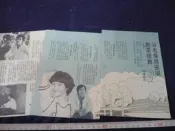 ◎貓頭鷹露天尋星窩◎明星內頁專賣PE217-098谷明倫張璐3張4頁報導照片