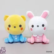 Combi 四合一聲光舒眠音樂安撫玩具-兔兔小夥伴/熊熊小夥伴