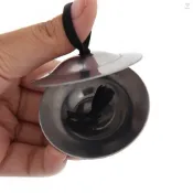 2 件裝手指鈸肚皮舞銀手指鈸肚皮舞鈸節奏節拍打擊樂器適合舞者派對