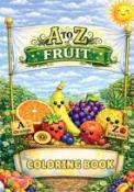 【三民網路書店】A to Z of Fruit Coloring Book: Discover and Color Yummy Fruits from Around the World 作者：Rose Brown
