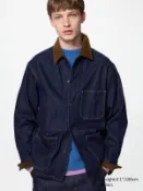 【UNIQLO】男裝/男女適穿 工裝外套(牛仔) 488828