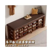 (店+)免運 可開發票 玄關換鞋凳門口可坐鞋櫃可換鞋凳入戶門換鞋凳三層傢用一體穿鞋凳長條凳 鞋櫃收納櫃 穿鞋櫃 矮鞋櫃軟包坐墊 