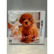 3DS 任天狗狗+貓貓 玩具貴賓犬與新夥伴們 狀態良好 盒裝完整 純日版 日文 任天狗+貓