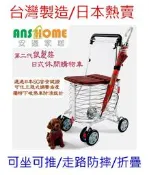 【台灣製造 可推可坐 走路防摔】阿嬤推車 熱賣日本老人手推車哪裡買,銀髮族菜籃車 買菜車,ptt dcard評價推薦