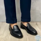 Folklore Classic 固特異手工真皮便士樂福鞋 Penny Loafer Loake Carmina 全客製