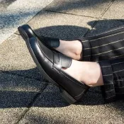 REGENT 素雅便士樂福鞋-黑/ Penny Loafer-Black