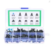 180pcs 輕觸按鈕開關微型瞬時輕觸分類套件 10 值 6 x 6mm 4 針微動開關
