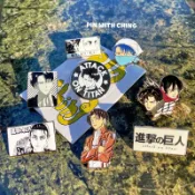 進擊的巨人Attack on titan 進撃の巨人💥系列 金屬胸針