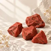 (店+)【石意景觀石材】紅碧玉原石 100g單位★滾石 原石 碎石 消磁 淨化 風水擺件 居家擴香 能量 天然水晶 開運 原礦