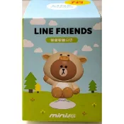 LINE FRIENDS 熊大好友 啵啵吸盤 小公仔
