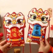 【YUNMI】馬年布藝紅包袋 新年紅包 2026年紅包袋 葫蘆造型 醒獅造型 送禮大紅包 春節紅包 壓歲錢包