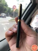 【樂福】鱷魚鋼筆，22k金筆，品相好，實 所見即