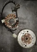 勁風光 噴射電盤32P 發電線圈內仁 化油版勁風光 SV max 可改三相發電 直流點燈（凸台已修改對應直流cdi)