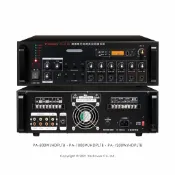 悅適影音教學導覽用品 PA-1200W/HDPLTB POKKA 1200W 高傳真混音擴大機/USB+SD卡+收音機+藍芽
